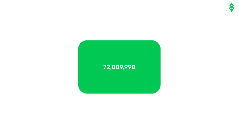 ETC/ETH预挖矿量为72,009,990 ETC/ETH预挖矿量为72,009,990